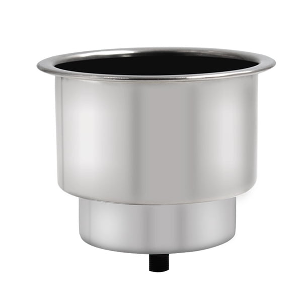 Scienceny Soporte para vasos de barco, tazas insertadas de acero inoxidable, montaje de almacenamiento, Camper Truck, estante para botellas, estante de Bombillas para automóviles Scienceny VI014975-00B