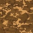 thumbnail image 1 of Ahgly Company Indoor Square Patterned Blood Red Brown Area Rugs, 8' Square, 1 of 6