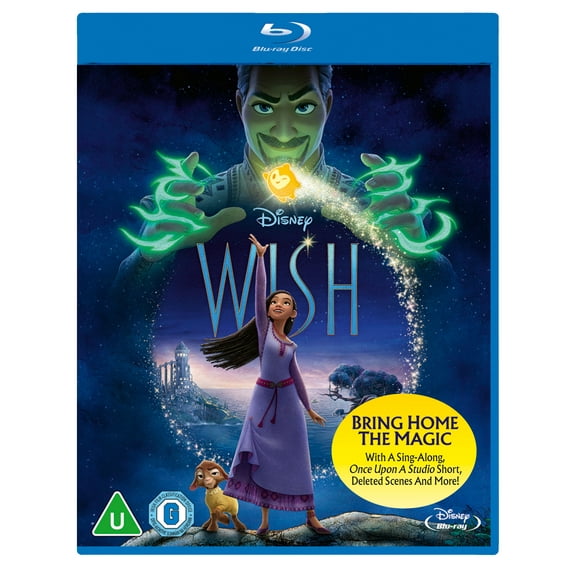 Wish (Blu-ray) Ariana DeBose Chris Pine Alan Tudyk Chris Buck Fawn Verasunthorn