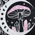 thumbnail image 6 of HVEST Mushroom Tapestry Wall Hanging Pink Mushroom and Star Moon on Black Background Country Plant Wall Tapestry for Bedroom Aesthetic Vintage Tapestry for Living Room College Dorm Decor,80Wx60H inch, 6 of 10