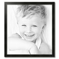 thumbnail image 2 of ArtToFrames 29" x 32" Honors Black with Silver Picture Frame, 29x32 inch Black Wood Poster Frame (WOM-5157), 2 of 7