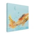 thumbnail image 4 of Trademark Fine Art 'Fish in the Sea I Aqua' Canvas Art by Kellie Day, 4 of 4