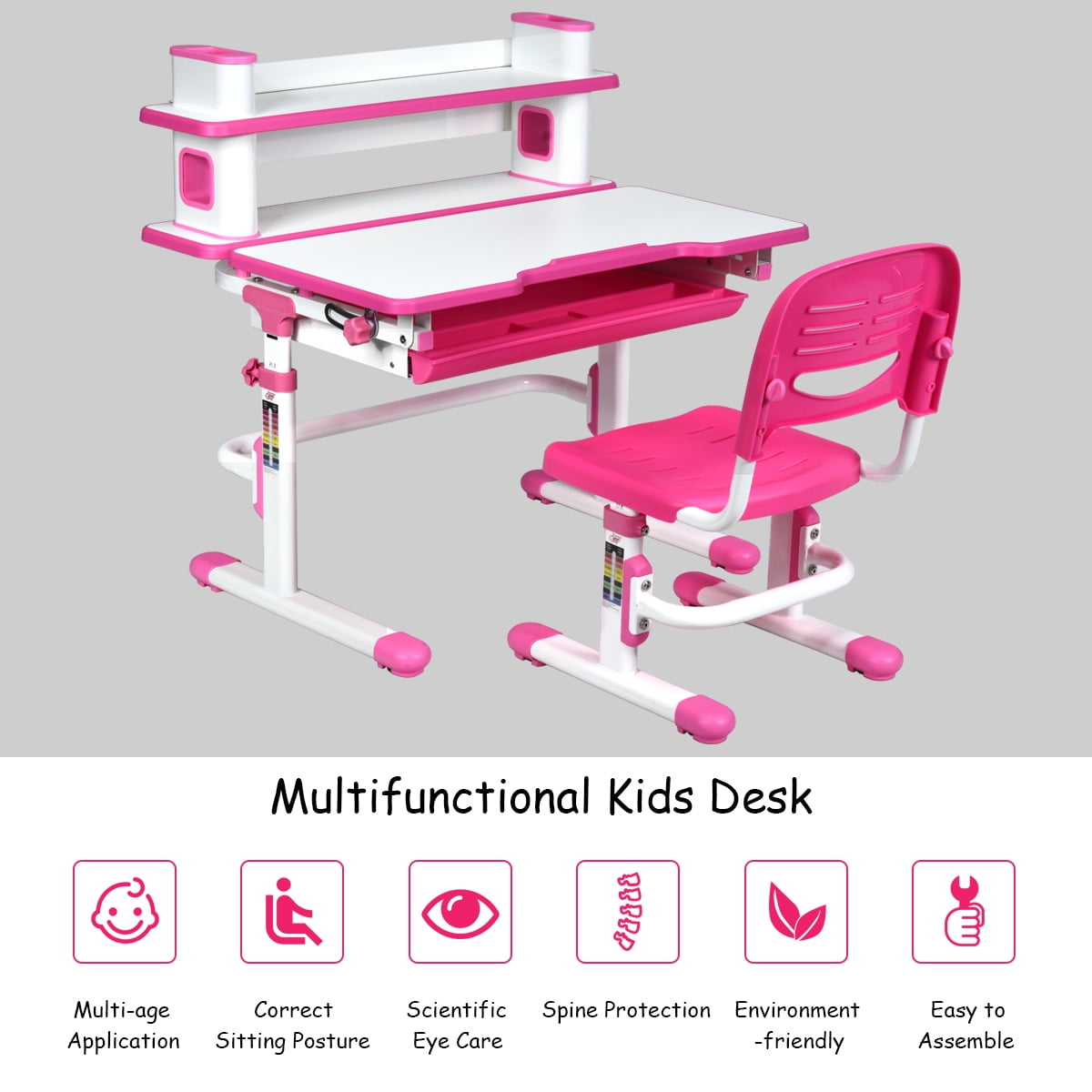 height of children's table
