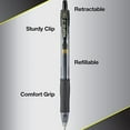 thumbnail image 4 of PILOT g2 Premium Refillable & Retractable Rolling Ball gel Pens, Bold Point, Black Ink, 14-Pack (15394), 4 of 6