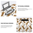 thumbnail image 4 of Fotbe Leopard Print Luggage Cover Protector,Suitcase Protector,Scratch and Dirt Resistant,Fits 18-32 Inch Luggage-Large, 4 of 8