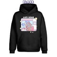thumbnail image 3 of Lofi Bear Pullover Urban Hoodie, 3 of 11