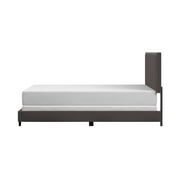 Willow Nailhead Trim Upholstered King Bed, Charcoal