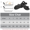 thumbnail image 3 of CAMEL Womens Sandals Lightweight Comfort Summer Casual Flat Sandals Trekking Black, 3 of 8