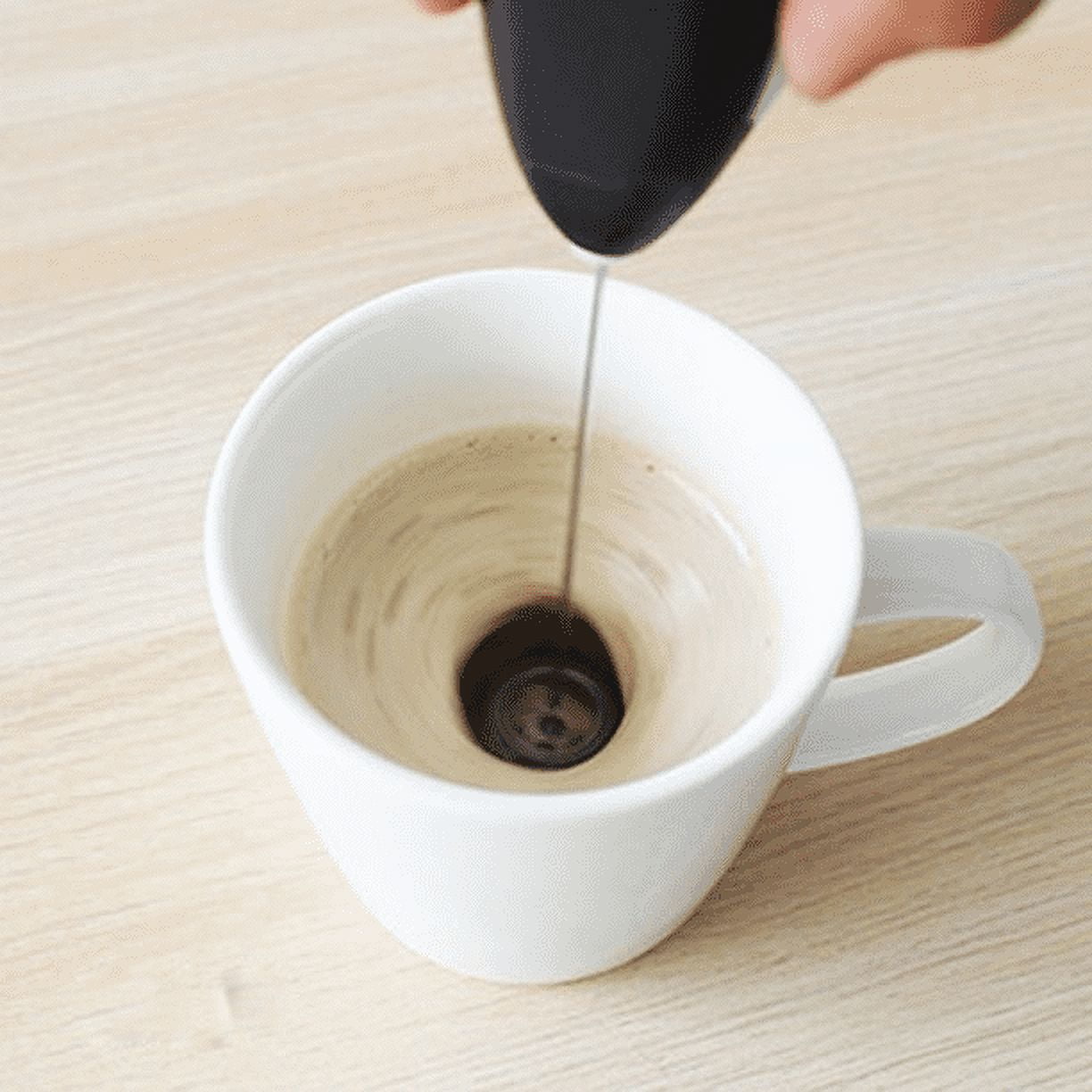 Hmwy-electric Milk Frother Egg Coffee Mixer Stirrer Foamer Maker Beater  Handheld