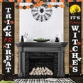 thumbnail image 3 of Gustave Halloween Trick Or Treat Hanging Banner Door Decoration, Porch Decorations Outdoor Signs for Home Welcome Signs "D Style", 3 of 8
