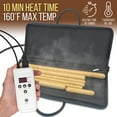 thumbnail image 3 of SereneLife Bamboo Massage Sticks Warmer Portable Electric Professional Massager Heating Therapy Kit, 3 of 8