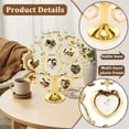 thumbnail image 4 of LNGOOR Photo Frame Family Tree Metal Family Tree Photo Frame Tree Shape Display Rich Multi Picture Frame Tree Free Combination Photo Picture Tree Displays for Home Wedding Decor, 4 of 10
