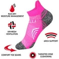 thumbnail image 5 of Tsoduce Women's Cozy Running Compression Socks, Multicolor (5 Piece), 5 of 5