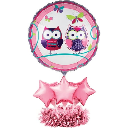  Owl  Pal Birthday  Balloon Centerpiece Kit 1pk Walmart  com