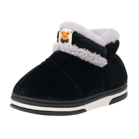 

Toddler Girl Boots Childrens Shoes Winter Thick Furry Shoes Flat Heel Casual Home Cotton Shoes Cartoon Animal Snow Boots Girls Boots Size:5.5-6 Years