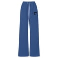 thumbnail image 6 of Qodauz Girls Wide Leg Sweatpants Warm Casual Athletic Pants Cute Print Sweat Pants with Pockets 5-15 Years, 6 of 6