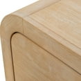 thumbnail image 6 of Furniture of America Riven Adult Arched Solid Wood 5-Drawer Vertical Dresser, Natural, 6 of 13