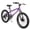 Purple, variant on JOYSTAR 20 Inch Mountain Bike for Kids Ages 7-12 Year Old, 3-Inch Wide Knobby Tires, 7 Speed Shimano Drivetrain, Disc Brakes, Fat Tire Kids Bicycles for Boys Girls, Black