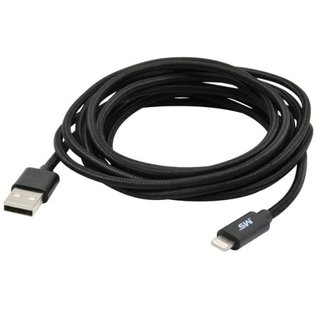 MobileSpec MS 10FT LIGHTNING(COMPATIBLE) CABLE BK