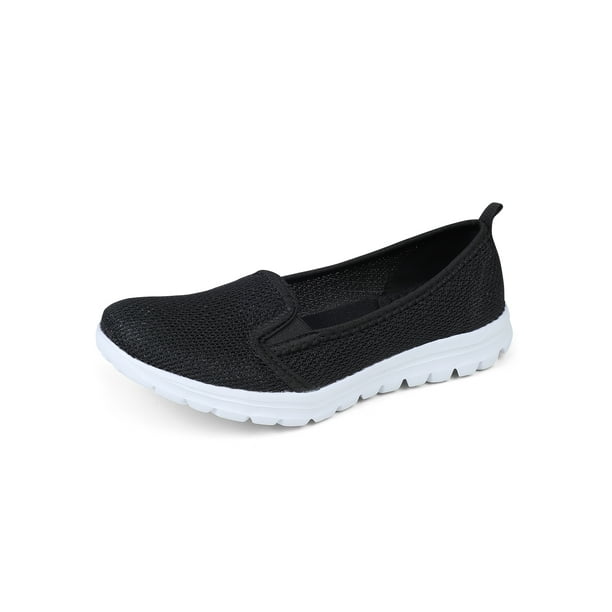 Daeful Womens Slip on Shoes Comfortable Flats Walking Shoes Casual