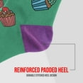 thumbnail image 6 of Sillies Socks Cupcakes Socks - Novelty Unisex Sock Set, Fun Unique Designs, 6 of 6