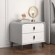 thumbnail image 2 of Dressers Bedside Table Solid Wood Veneer Bedroom Locker Simple And Environmentally Friendly Small Installation Bedside Cabinet My Lux Decor Round, 2 of 16