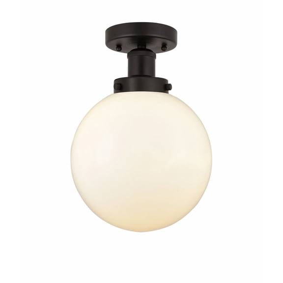 Innovations Lighting - Beacon - 1 Light Semi-Flush Mount In Industrial