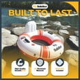 thumbnail image 3 of Open Box Swimline Super Chill Vinyl with Nylon Mesh Single Seat Pool Float, 3 of 7