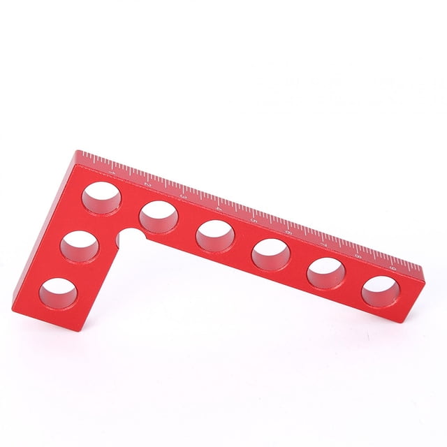 Positioning Squares, Practical Aluminum Alloy Woodworking Right Angle Ruler, For Clamped To Boxes Picture Frames Shelf Cabinets Outside Corners