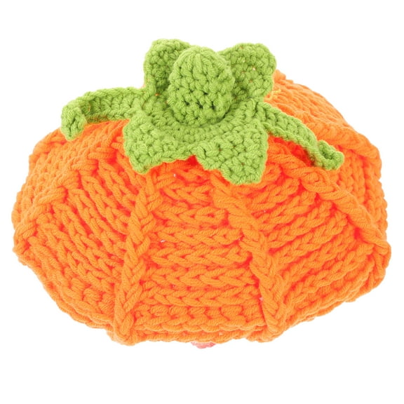 MUSEYA Hat Boy Pumpkin Shape Cotton Elastic 1Pcs