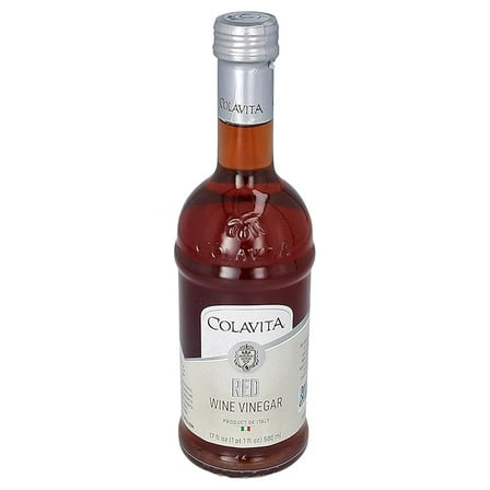 Colavita Wine Vinegar - Red Wine Vinegar, 17 Fl Oz ( Pack of 2 )