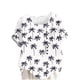thumbnail image 1 of Camisetas de Manga Corta para las Mujeres Casual Cuello Redondo Cómodo de Lino Camiseta Botón Blusa Top Verano Manga Corta para las Mujeres, 1 of 5
