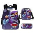 thumbnail image 3 of Mochila de anime de 3 piezas, mochila escolar ligera e impermeable para estudiantes, mochila de viaje, 3 of 5