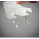 thumbnail image 5 of Pendientes de borlas y perlas S925 con dos estilos de personalidad de moda, pendientes sencillos retro con diseño de nicho, pendientes con sentido B289, 5 of 6