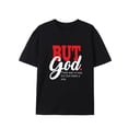thumbnail image 2 of lord But God created a method print comfortable and soft tee shirt, Tees for Men, Casual Short Sleeve T-shirt for summer Tee For Adult, Men, Women, Teen, Teenager, Adolescent, Youth, 2 of 5
