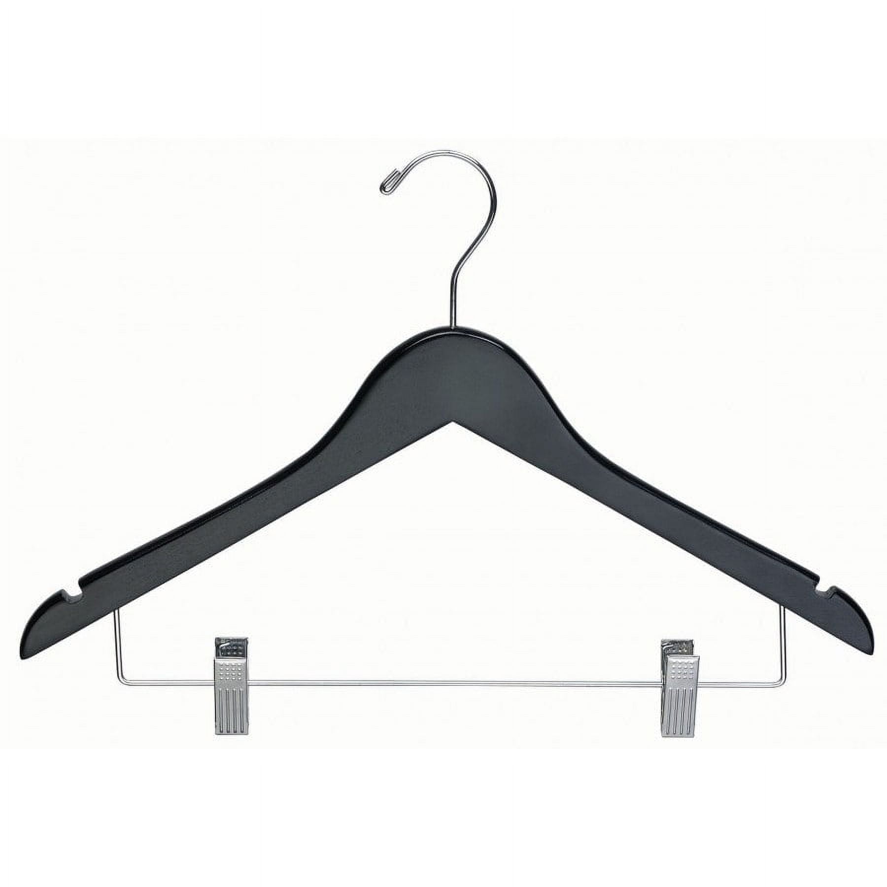 INTERNATIONAL HANGER Natural Low Profile Wood Bottom Hanger