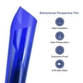 thumbnail image 3 of Window Film, Glass Sun Blocking, Heat Control Self Adhesive Blue Window Tint, 9.8x1.97ft for Home Office, 3 of 6