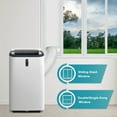 thumbnail image 4 of Moifoi 12000BTU Portable Air Conditioners with Remote Control, 3-in-1 Free Standing Cooling AC Unit with Fan & Dehumidifier, Cools Room up to 550 sq.ft, Smart/Sleep Mode,3 Speed,Auto Swing,24H Timer, 4 of 9