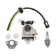 thumbnail image 3 of Lawn Mower Carburetor Engine Carburetor Grass Trimmer Accessories for 43cc 52cc Lawn Mower Diaphrag, 3 of 5