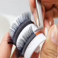 thumbnail image 2 of Eyelash Tweezers Set Of 2 Professional Curved And Pointed Stainless St, 2 of 5