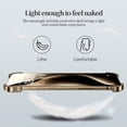 thumbnail image 5 of Shaped Metal Corner Pads Case for iPhone 16 Pro Max 16 Plus Camera Lens Protector Bezel-Less Anti-drop Protective Cover, 5 of 6