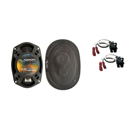 Fits Chevy Malibu Classic 2008 Rear Deck Replacement Harmony HA-R69 Speakers
