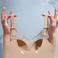 thumbnail image 5 of Afdoent Bras for Women Lace Push Up Racerback Bra Adjustable Straps Wirefree Seamless Comfy Everyday Bra, 5 of 5