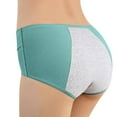 thumbnail image 4 of Panties for Women,Pure Menstrual Leak Proof Underwear Comfortable Panties for Heavy Days,Womens Underwear,Mint Green,XL, 4 of 6