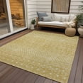 thumbnail image 6 of Addison Rugs Chantille Indoor/Outdoor Transitional Boho Gold Washable Rectangle Rug, 8' x 10', 6 of 6
