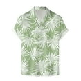 thumbnail image 4 of Mens Hawaiian Shirt Short Sleeve Button Down Shirts Tropical Floral Summer Beach Shirts,S-3XL, 4 of 7