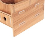 Laptop Stand, Desk Organizer Computer Screen Support Modern Office Rack Shelf Simple But Modern Design Fits for a Variety of Room Decoration