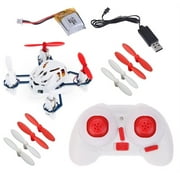 HobbyFlip Quadcopter RTF Quad w/Battery and Charger and Propellers(8pcs) Compatible with Hubsan Nano Q4 H111