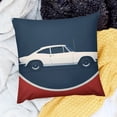 thumbnail image 2 of BANET Throw Pillow Cushion Cover, Classic Vintage Muscle Vehicle Silhouette , Decorative Square Accent Pillow Case 18x18in, 2 of 5
