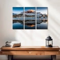 thumbnail image 2 of Elephant Stock Potala Palace In Tibet Wall Art - Horizontal Multi Panel Canvas - Living Room Wall Decor - Places Multi Panel - Blue And Gray Decor - 23" x 14", 2 of 4